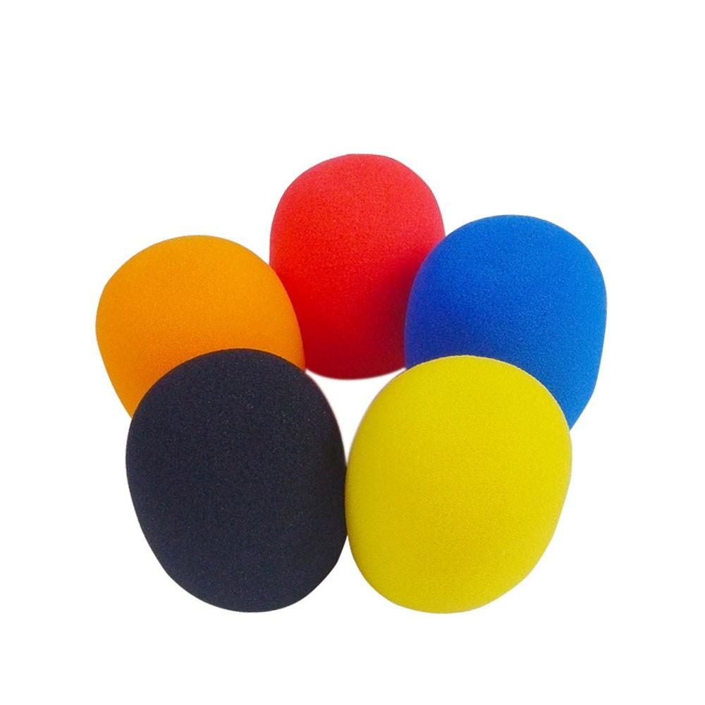 Others |   5pcs/lot Universal Mic Accessories Foam Cover Handheld Microphone Windshield Sponge Cap Ball Shape Microphone Windscreen for KTV Karaoke DJ Multicolour Musical Instruments Multicolour