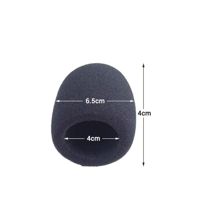 Others |   5pcs/lot Universal Mic Accessories Foam Cover Handheld Microphone Windshield Sponge Cap Ball Shape Microphone Windscreen for KTV Karaoke DJ Multicolour Musical Instruments Multicolour