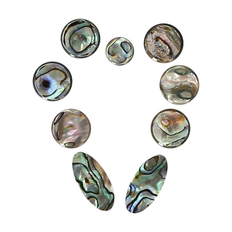 Others |   9pcs Saxophone Buttons Shell Material Set of 9pcs Sax Key Buttons for Alto Saxophone Musical Instruments Others