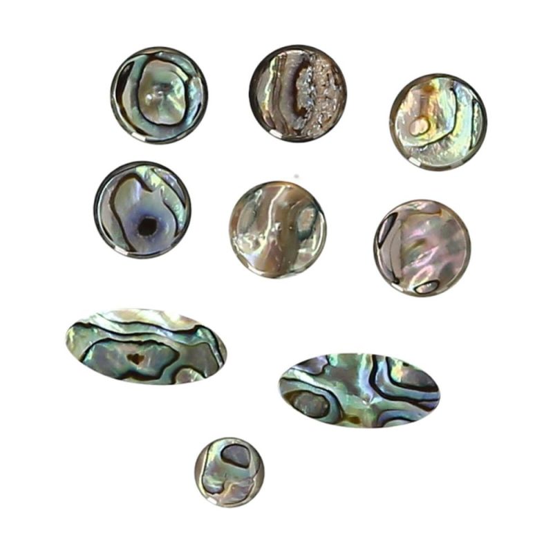 Others |   9pcs Saxophone Buttons Shell Material Set of 9pcs Sax Key Buttons for Alto Saxophone Musical Instruments Others