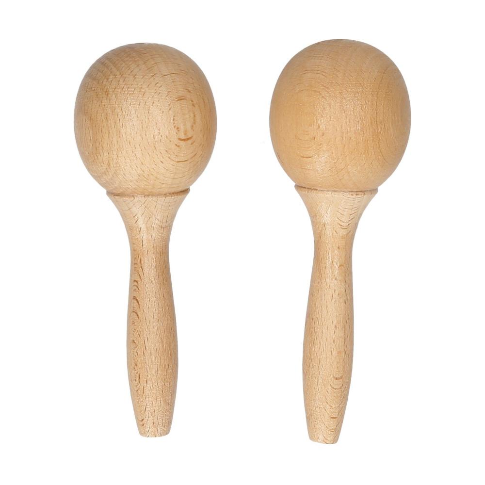 Others |   Beech Maraca Rumba Shaker Rattles Percussion Instrument Wooden Maraca Pair Percussion Maraca for Kids Children Musical Instrument 1 Pair Musical Instruments Others