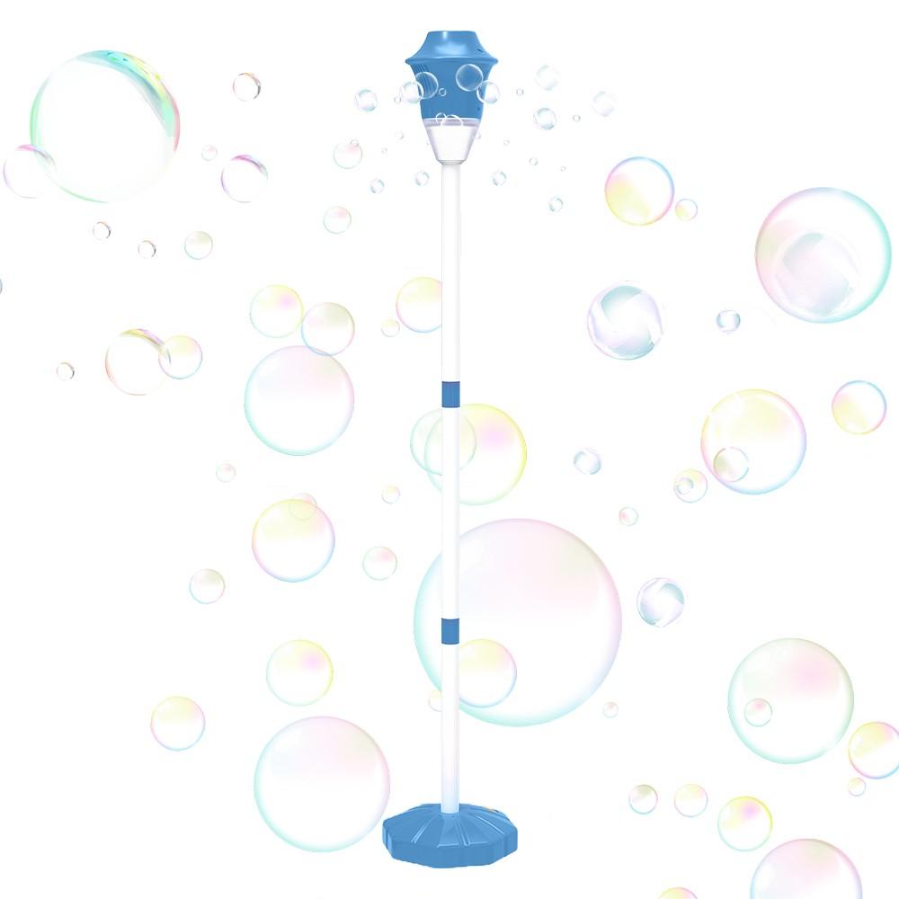 Others |   Bubble Machine with Light Vertical Bubble Maker Blue Musical Instruments Blue