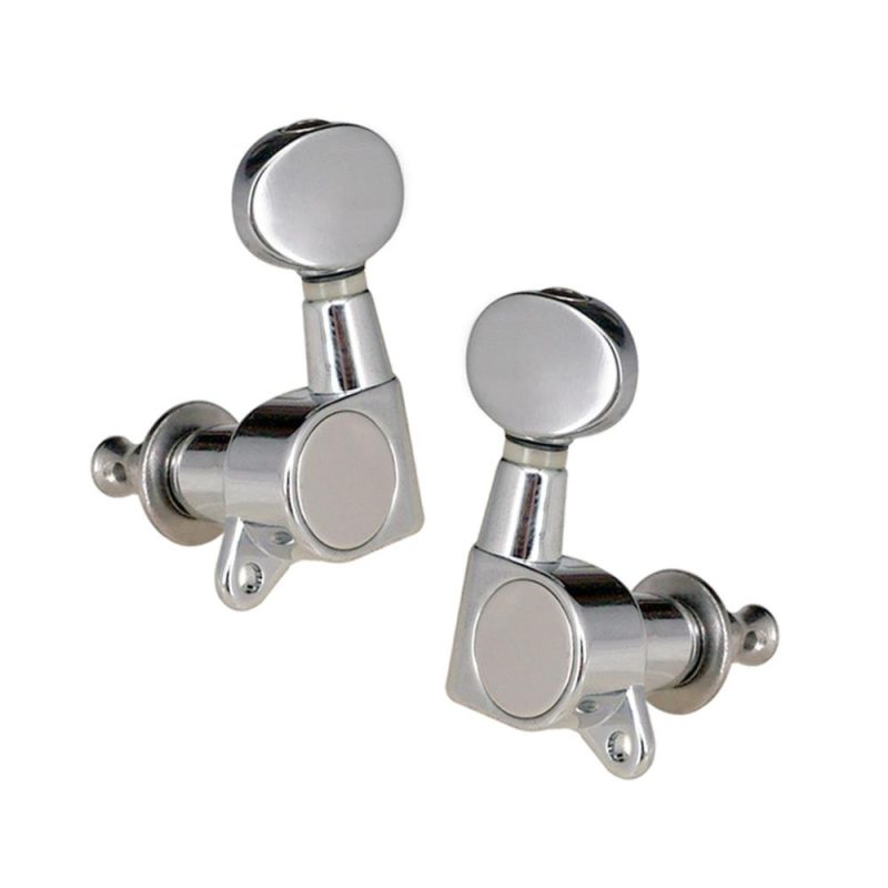 Others |   Guitar String Tuning Pegs Tuning Machines Sealed Machine Heads Grover Tuners Tuning Keys Oval Button 3 Left 3 Right for Electric Guitar or Acoustic Guitar Chrome Black Silver Musical Instruments Others