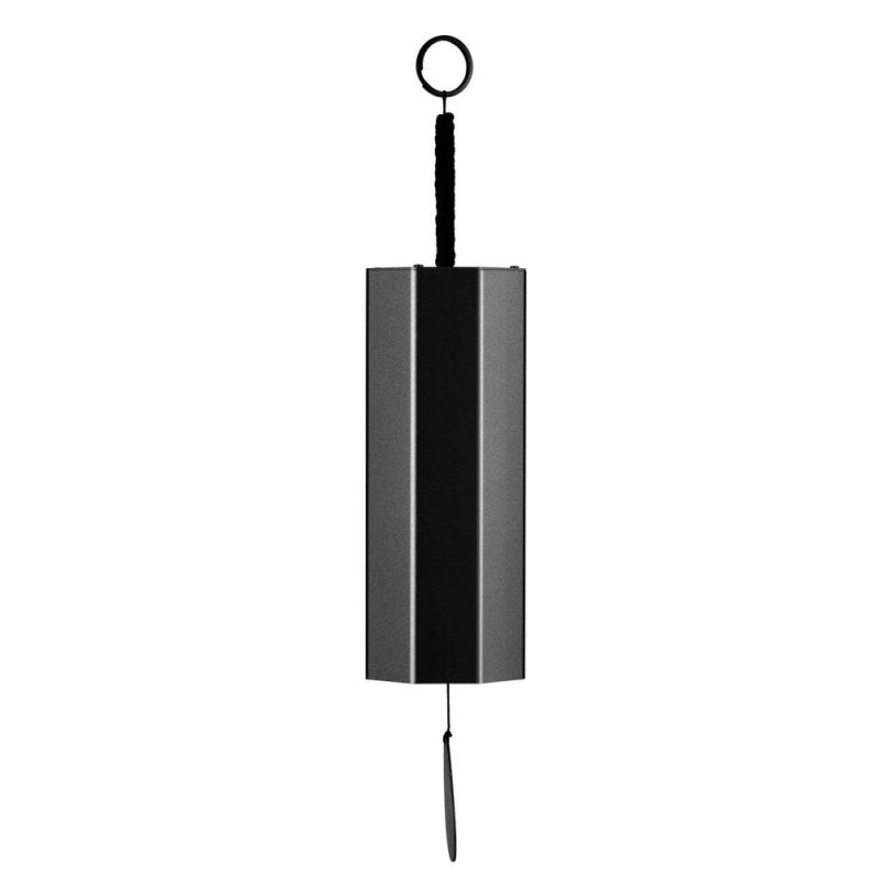 Others |   Metal Wind Chimes Meditation Chord Windchime Windbell Black Musical Instruments Black