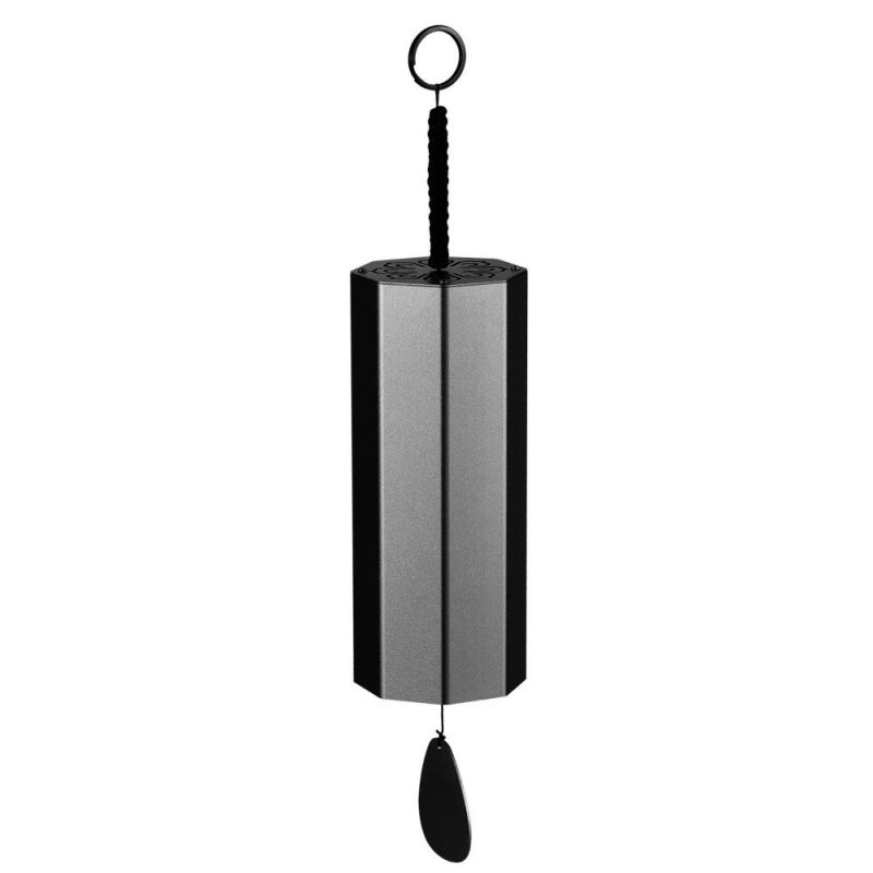 Others |   Metal Wind Chimes Meditation Chord Windchime Windbell Black Musical Instruments Black