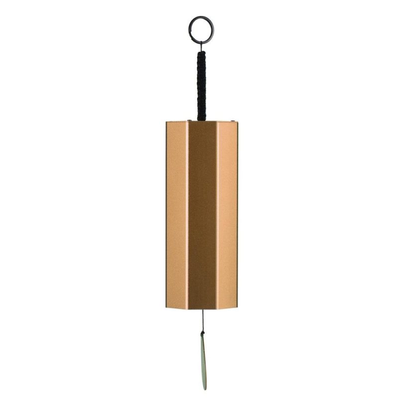 Others |   Metal Wind Chimes Meditation Chord Windchime Windbell Gold Musical Instruments Gold