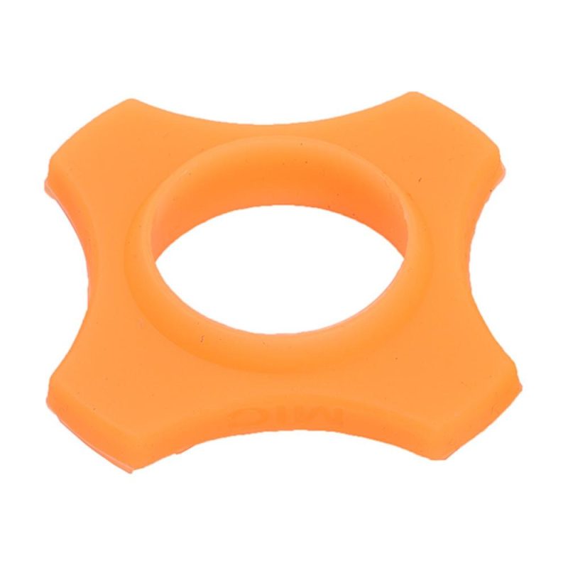 Others |   Microphone Protection Accessory Kit with Foam Windshield Anti-rolling Silicone Ring Bottom Rod Sleeve Holder for Wireless Handheld Mic Orange Musical Instruments Orange