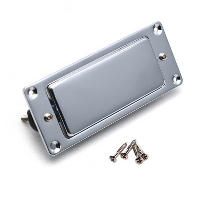 Others |   Mini Humbucker Pickup Kit Compatible with LP Electric Guitar Neck Bridge Double Coil Pick-up Chrome Plated Silver Musical Instruments Others