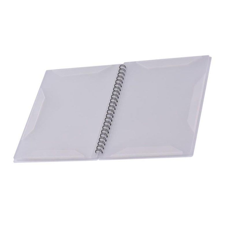 Others |   Multifunctional Music Score Holder A4 Size Paper Sheet Document File Organizer Folder with 40 Pockets White Musical Instruments Others