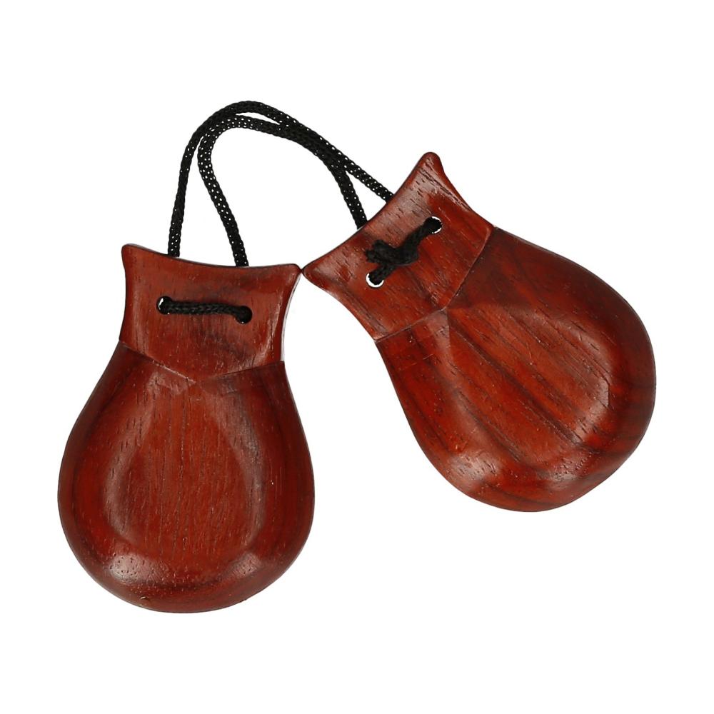 Others |   Pair of Castanets Wooden Castanet Finger Clappers Musical Instrument Musical Instruments Others