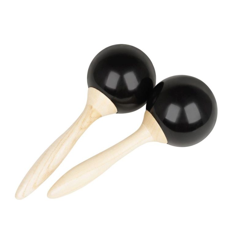 Others |   Pair of Percussion Maracas Shakers Rattles Sand Hammer Percussion Musical Instrument for Music Enlightment Party Game Wood Musical Instruments Others