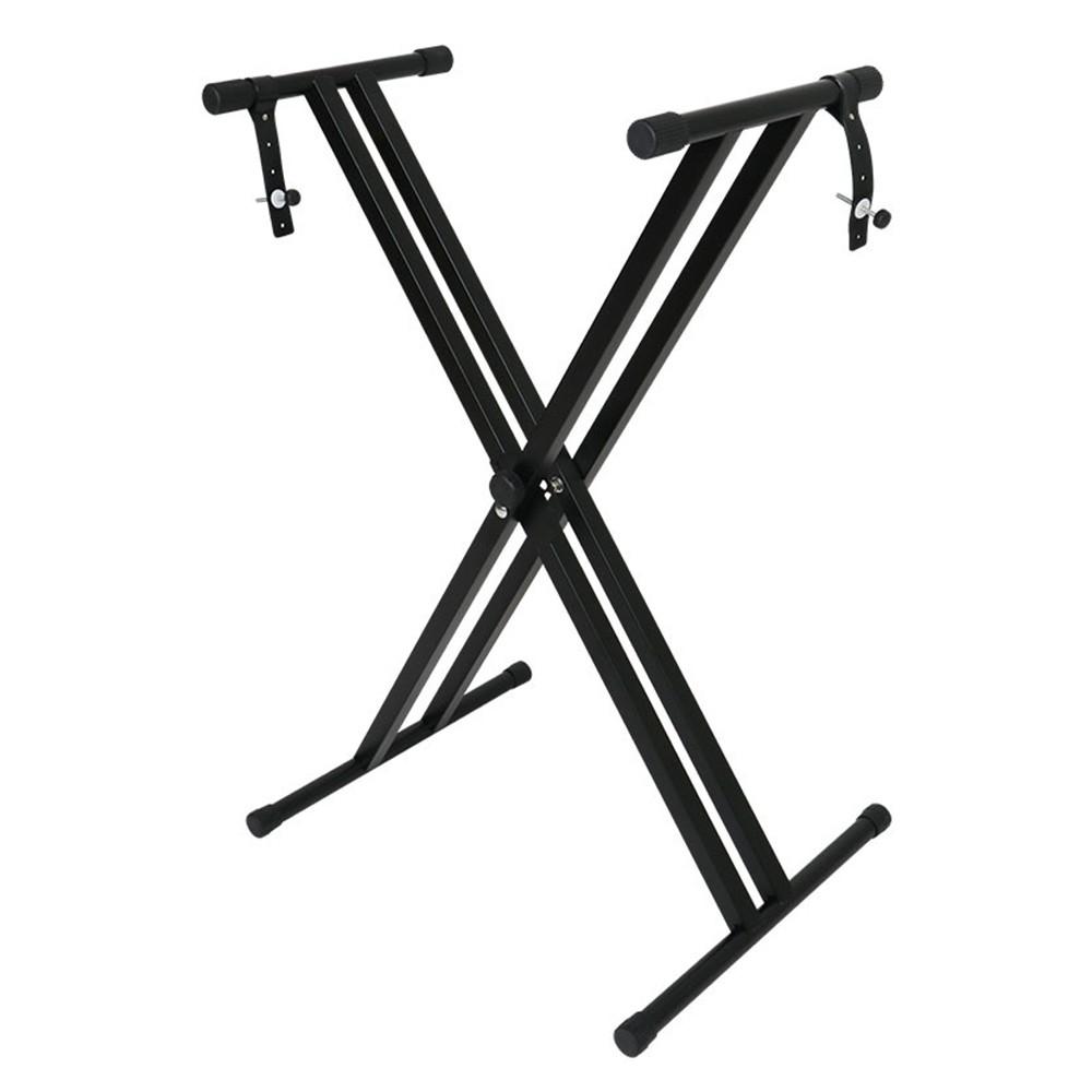 Others |   Universal Folding Piano Keyboard Stand Bracket Black Musical Instruments Black