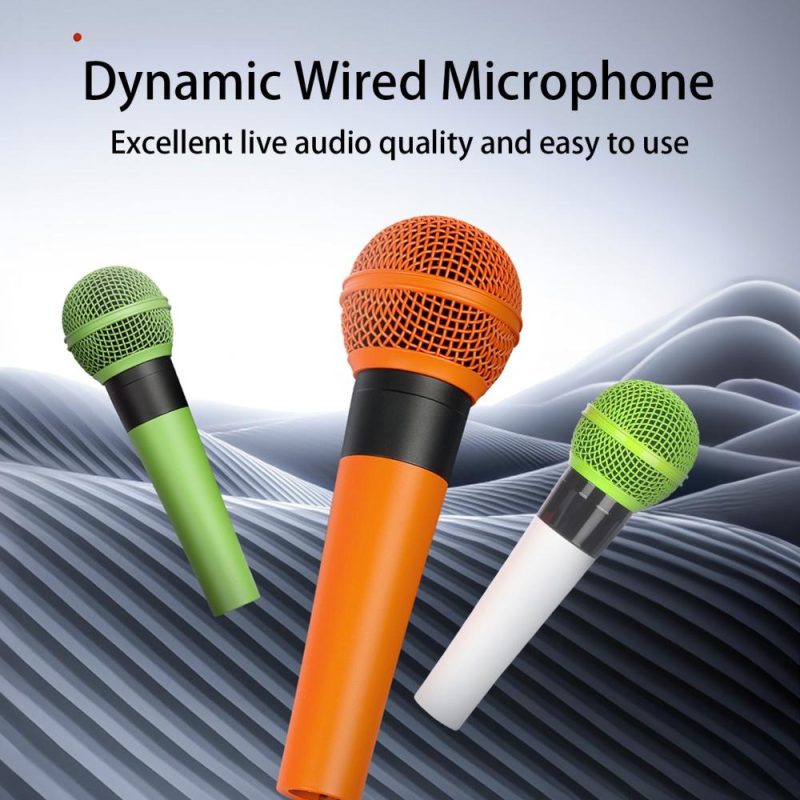 Pro Audio Equipment |   AD-58 Profession Dynamic Microphone Wired Mic Green Musical Instruments Green