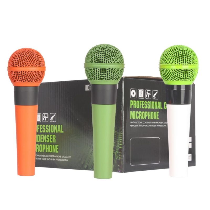 Pro Audio Equipment |   AD-58 Profession Dynamic Microphone Wired Mic Green Musical Instruments Green