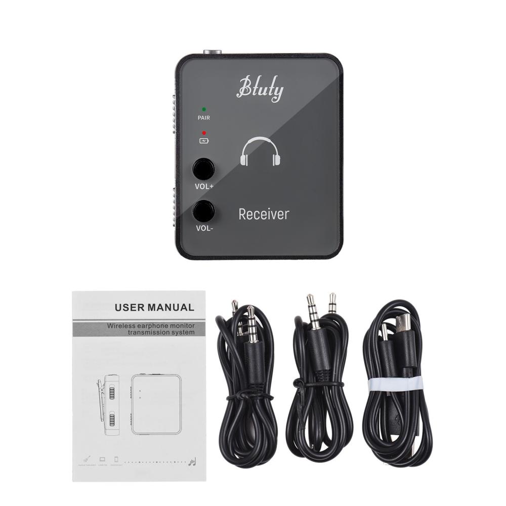 Pro Audio Equipment |   Btuty WP-10 High-Fidelity 2.4GHz Wireless Earphone Monitor Receiver for Professional Audio Experience Musical Instruments Pro Audio Equipment