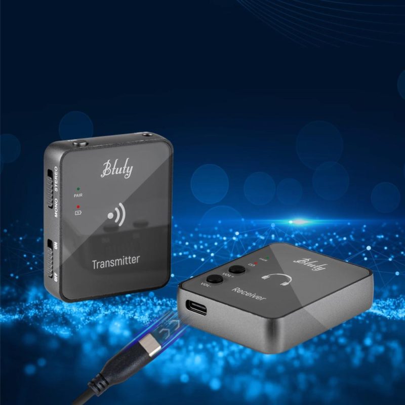 Pro Audio Equipment |   Btuty WP-10 High-Fidelity 2.4GHz Wireless Earphone Monitor Receiver for Professional Audio Experience Musical Instruments Pro Audio Equipment