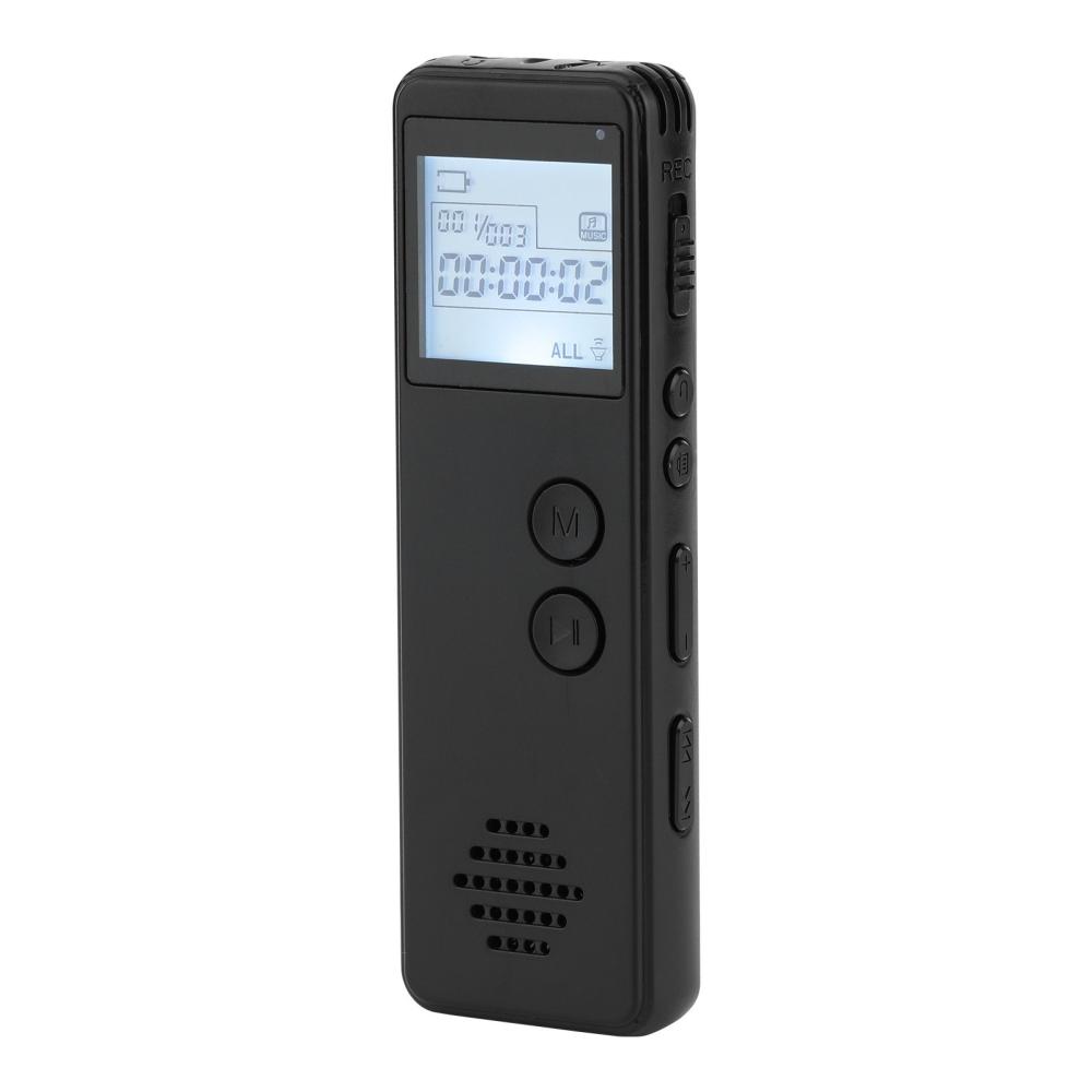 Pro Audio Equipment |   Digital Voice Recorder Voice Activated Recorder Noise Reduction MP3 Player HD Recording 10h Continuous Recording for Meeting Lecture Interview Class MP3 WAV Record Musical Instruments Pro Audio Equipment