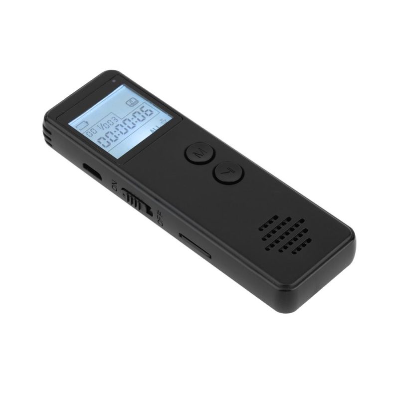 Pro Audio Equipment |   Digital Voice Recorder Voice Activated Recorder Noise Reduction MP3 Player HD Recording 10h Continuous Recording for Meeting Lecture Interview Class MP3 WAV Record Musical Instruments Pro Audio Equipment