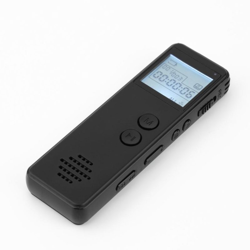 Pro Audio Equipment |   Digital Voice Recorder Voice Activated Recorder Noise Reduction MP3 Player HD Recording 10h Continuous Recording for Meeting Lecture Interview Class MP3 WAV Record Musical Instruments Pro Audio Equipment