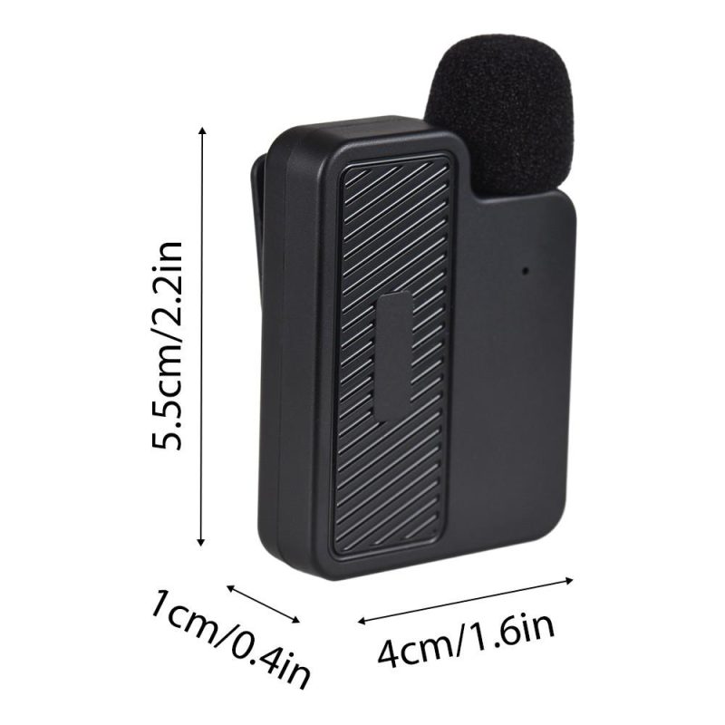 Pro Audio Equipment |   J8 Wireless Microphone Professional Lapel Clip-on Microphone -Type-C Plug Musical Instruments Pro Audio Equipment