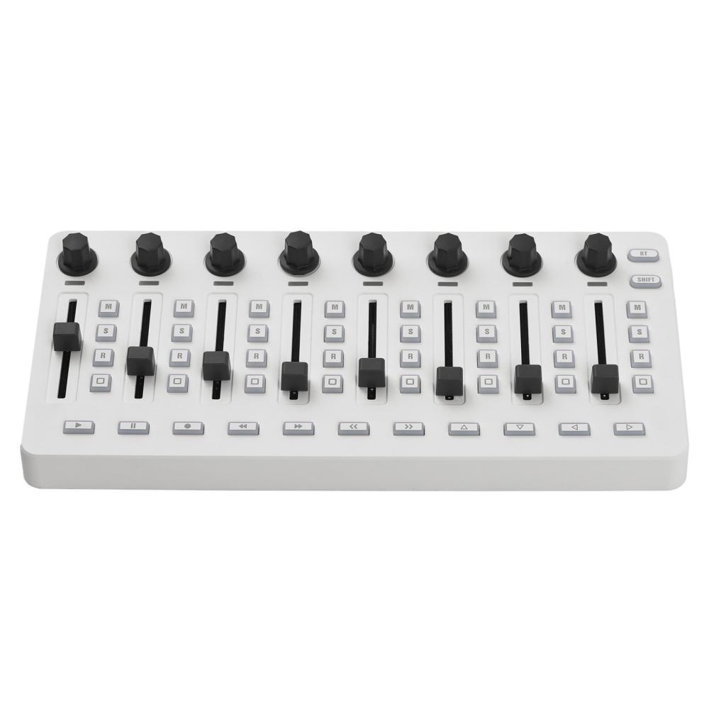 Pro Audio Equipment |   M-VAVE SMC-MIXER MIDI Controlle MIDI Mixing Console with 43 Buttons 8 Knobs 8 Push Buttons White Musical Instruments Pro Audio Equipment