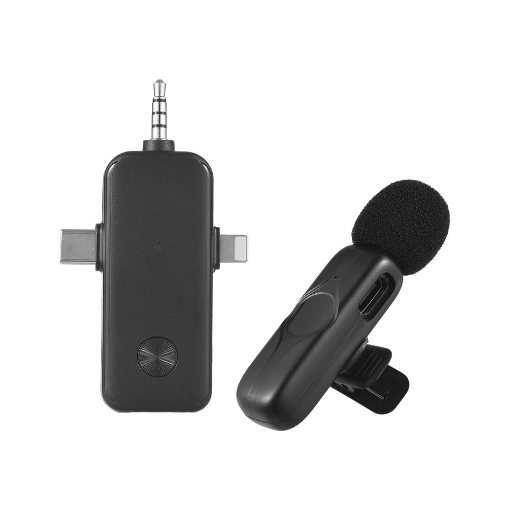 Pro Audio Equipment |   M3 Wireless Lavalier Microphone System One Microphone 1 Receiver+1 Microphone Musical Instruments Pro Audio Equipment