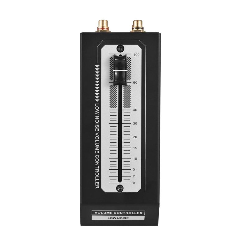 Pro Audio Equipment |   Mini Low Noise Volume Controller CX-02 Volume Adjustment Device Black Musical Instruments Black