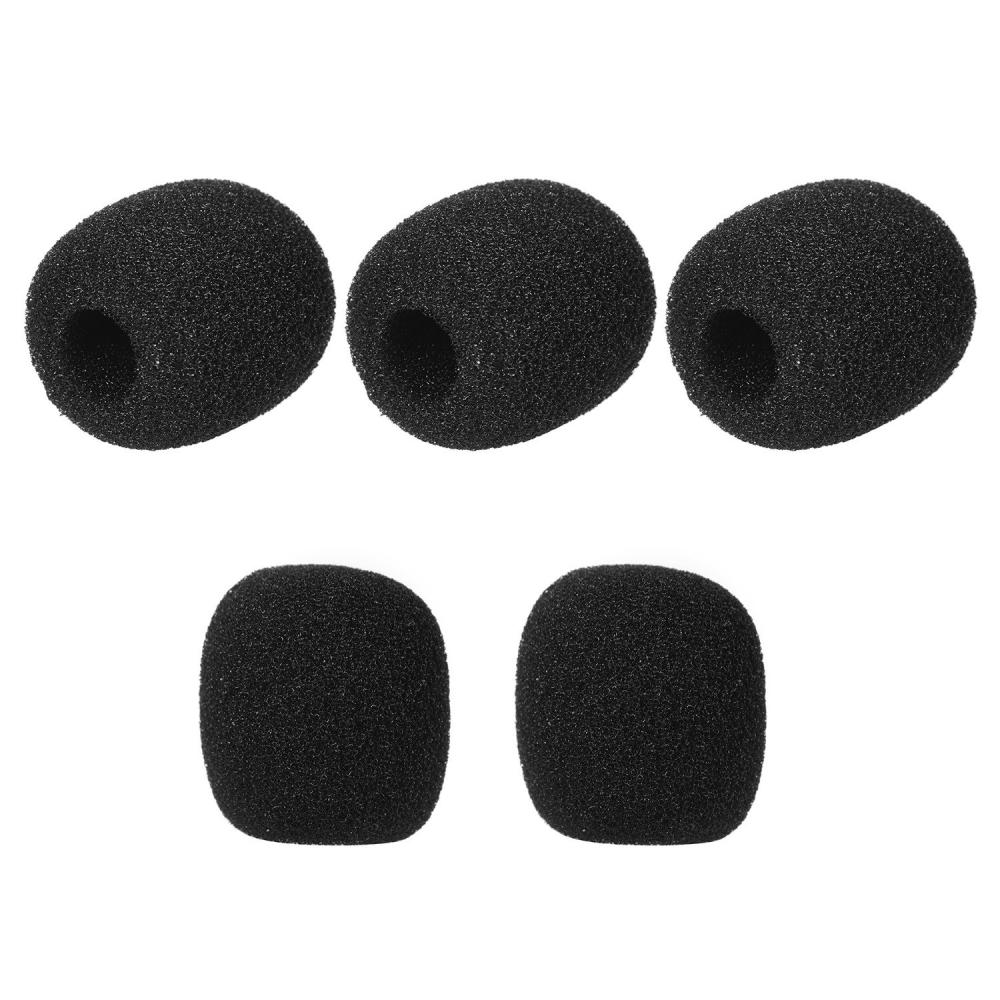 Pro Audio Equipment |   Mini Microphone Windscreens Mic Foam Covers Black Musical Instruments Black