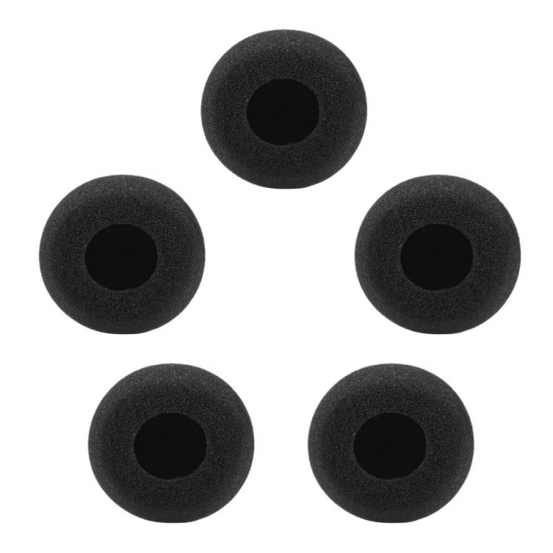 Pro Audio Equipment |   Mini Microphone Windscreens Mic Foam Covers Black Musical Instruments Black