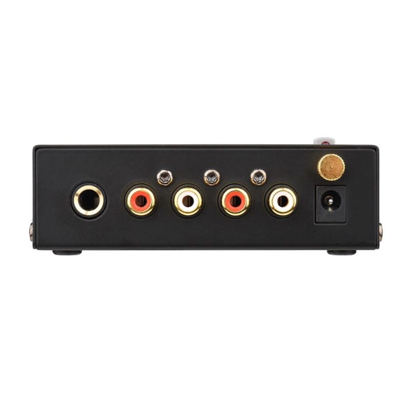 Pro Audio Equipment |   M/M Phono Preamp with Power Switch Ultra-compact Phono Preamplifier Turntable Preamp with RCA 1/4-inch TRS Interface Musical Instruments Pro Audio Equipment