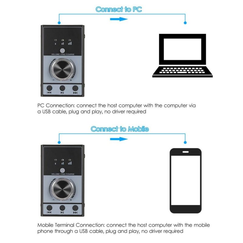 Pro Audio Equipment |   Multimedia USB Computer Volume Control Controller Multimedia USB Controller Knob Grey Musical Instruments Grey