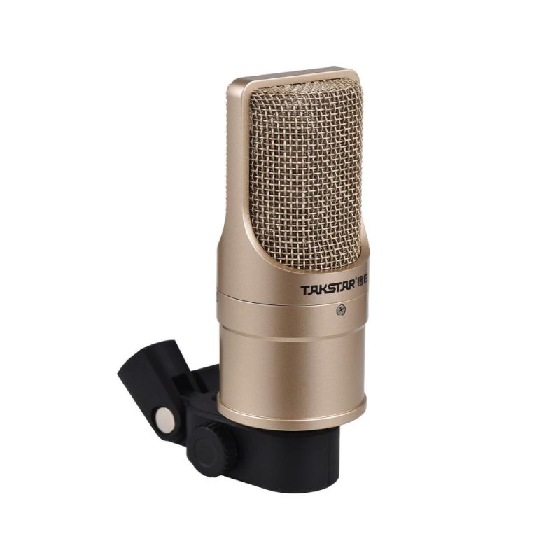 Pro Audio Equipment |   PC-K200 Condenser Microphone – Superior Sound for Recording and Podcasting Golden Musical Instruments Golden