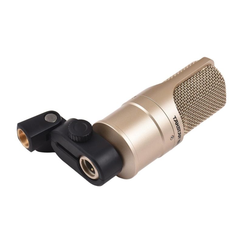 Pro Audio Equipment |   PC-K200 Condenser Microphone – Superior Sound for Recording and Podcasting Golden Musical Instruments Golden