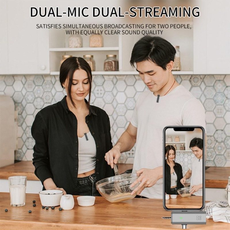 Pro Audio Equipment |   S17 Mini Wireless Lavalier Microphone 3 in 1 Receiver for Mobile Phone 360° Omnidirectional Lapel Mic – 1 Receiver & 1 MIcrophone Musical Instruments Pro Audio Equipment