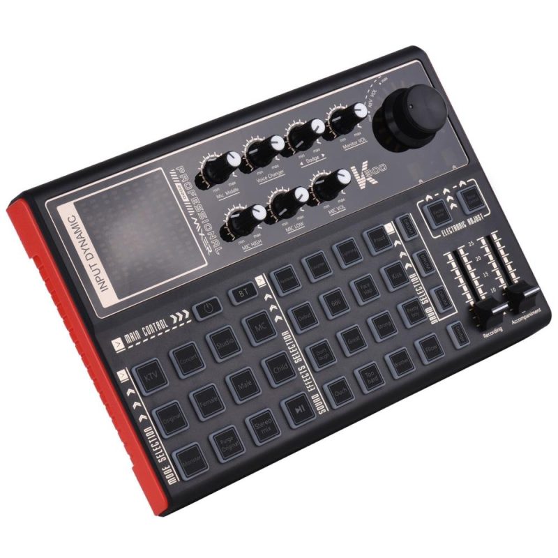 Pro Audio Equipment |   SK300 Live Sound Card External Voice Changer Audio Mixer Musical Instruments Pro Audio Equipment