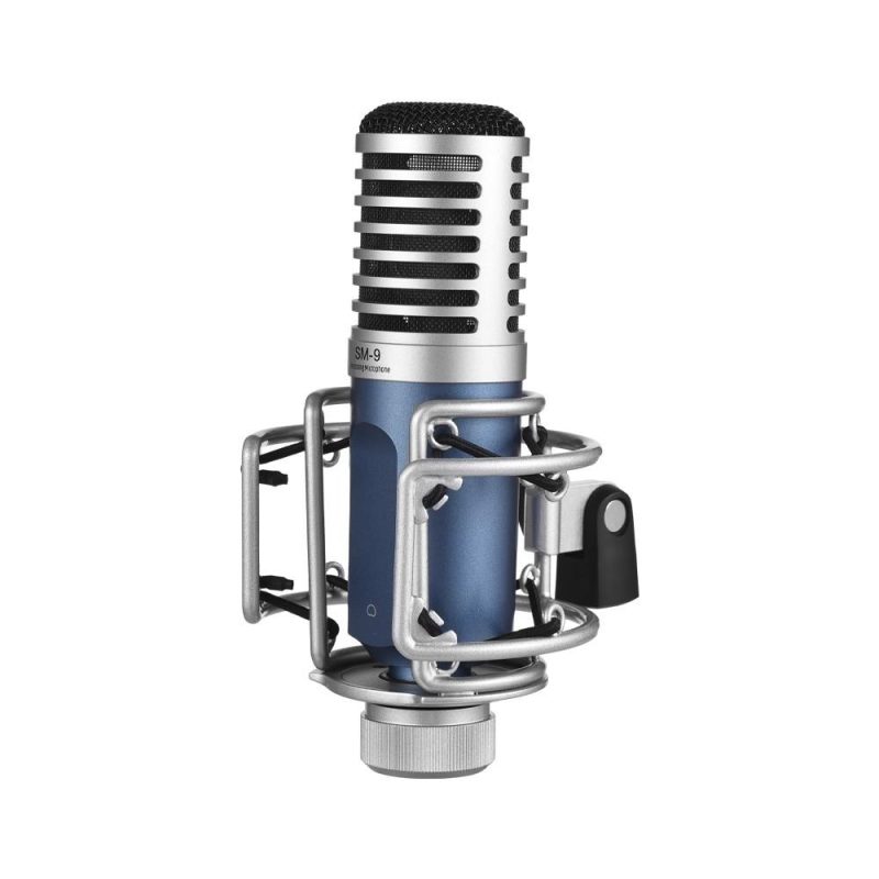 Pro Audio Equipment |   SM-9 Cardioid-directional Condenser Recording Microphone Silver Musical Instruments Pro Audio Equipment