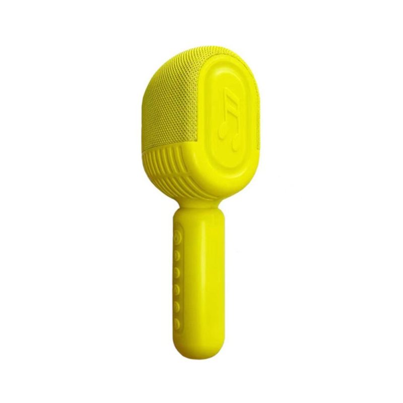 Pro Audio Equipment |   Wireless BT Karaoke Microphone HIFI Speaker Yellow Musical Instruments Pro Audio Equipment