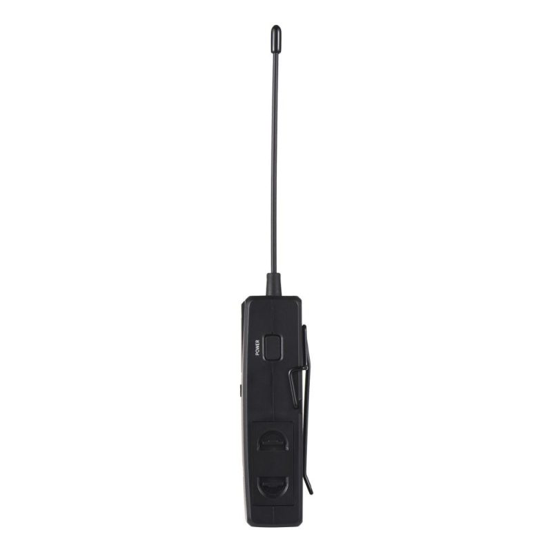 Pro Audio Equipment |   WPM-300R Wireless Audio Receiver with In-ear Earphone UHF Bodypack Receiver Black Musical Instruments Black