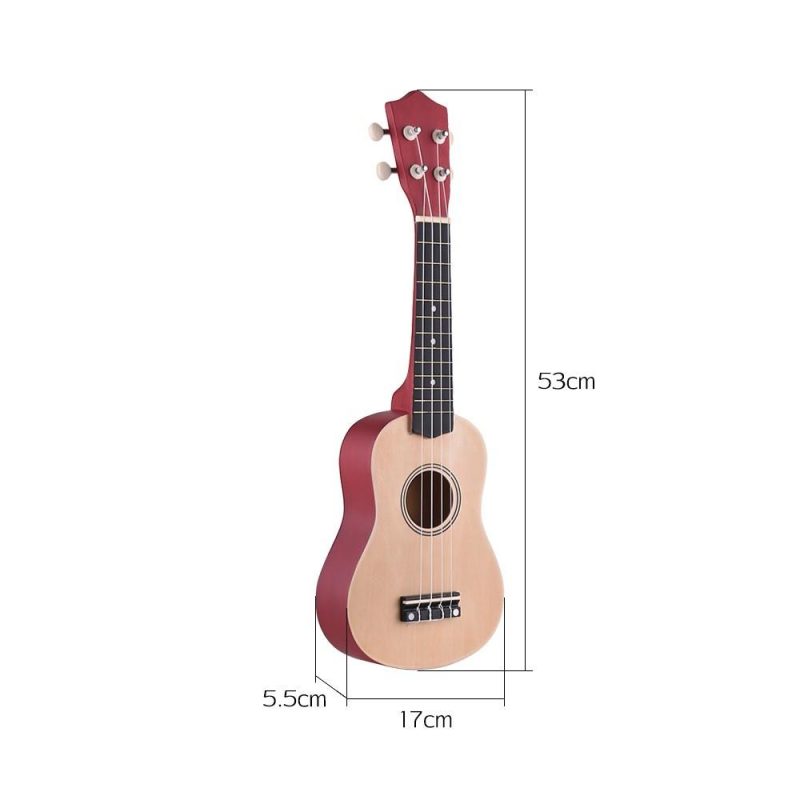 Strings and Accessories |   21 Inch Colored Acoustic Soprano Ukulele Ukelele Uke Kit Basswood with Carry Bag Uke Strap Strings Picks Tuner Navy Musical Instruments Navy