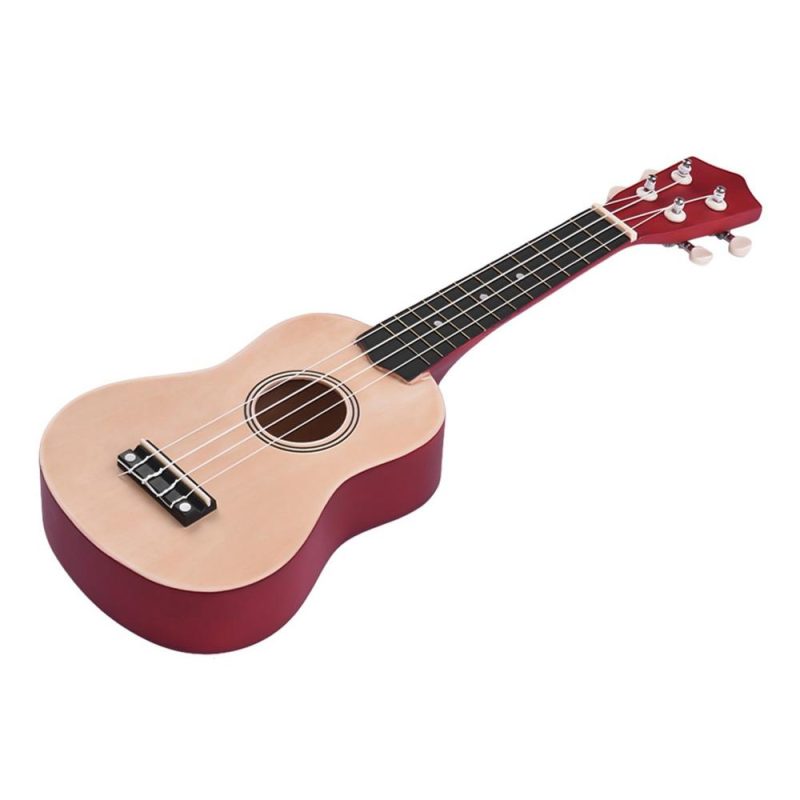 Strings and Accessories |   21 Inch Colored Acoustic Soprano Ukulele Ukelele Uke Kit Basswood with Carry Bag Uke Strap Strings Picks Tuner Navy Musical Instruments Navy