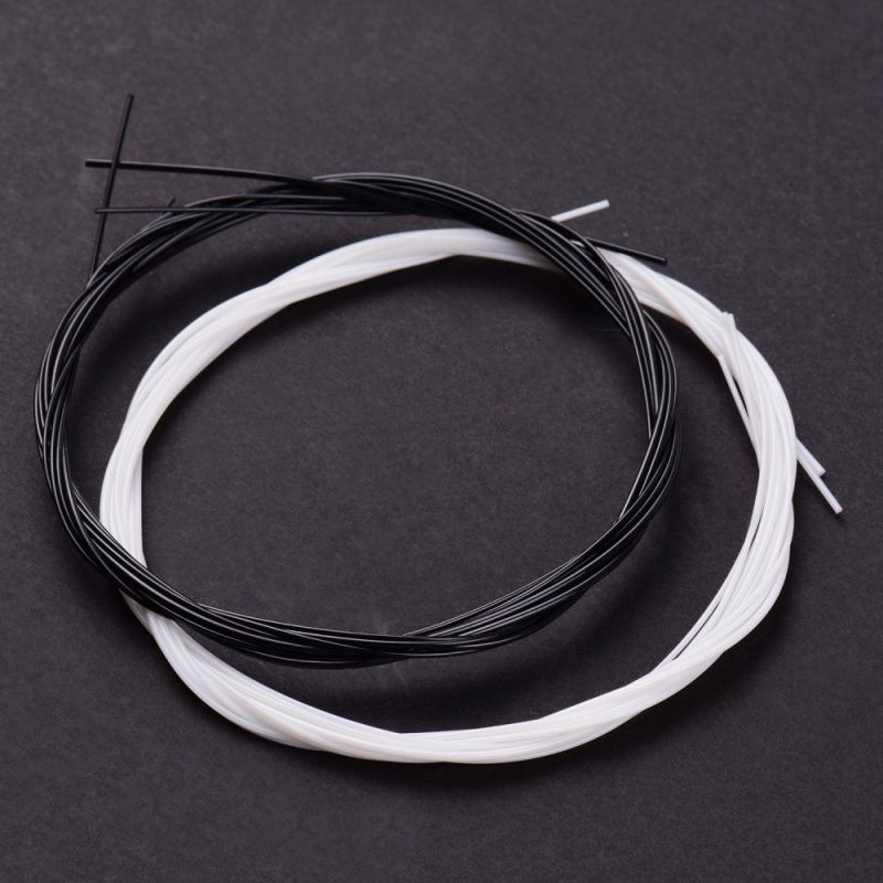 Strings and Accessories |   4pcs/set Nylon Ukulele Ukelele Uke Strings White +Black Musical Instruments Strings & Accessories