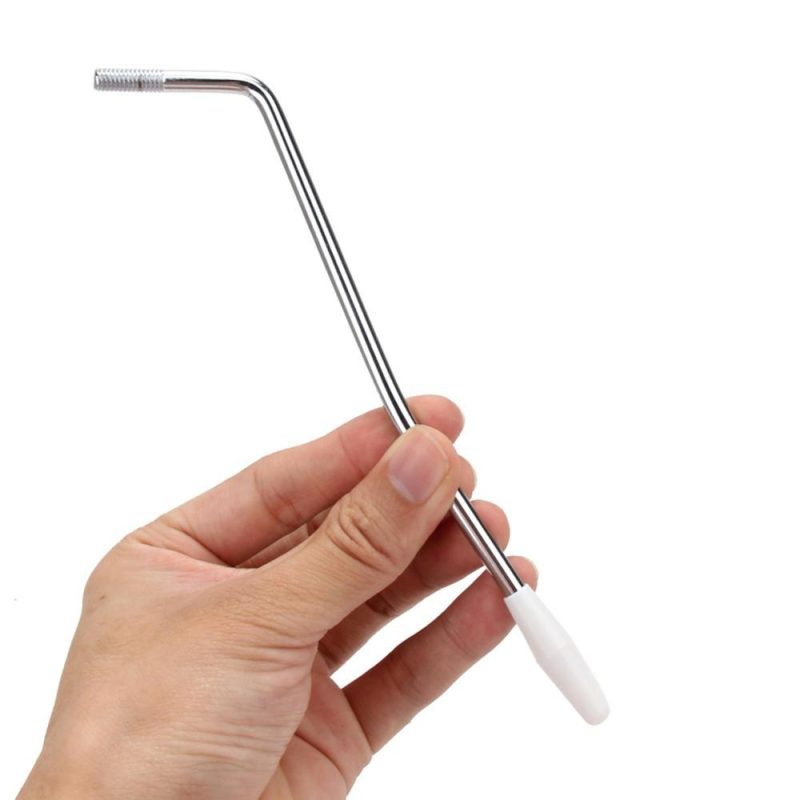 Strings and Accessories |   5mm Tremolo Arm Bar Mini Portable Instrument Tool for Music Player Learner White Musical Instruments Strings & Accessories