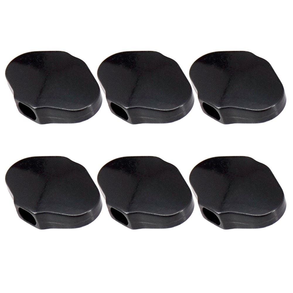 Strings and Accessories |   6pcs Zinc Alloy Guitar Tuning Peg Knobs Keys Tuners Machine Heads Knobs Black Musical Instruments Black