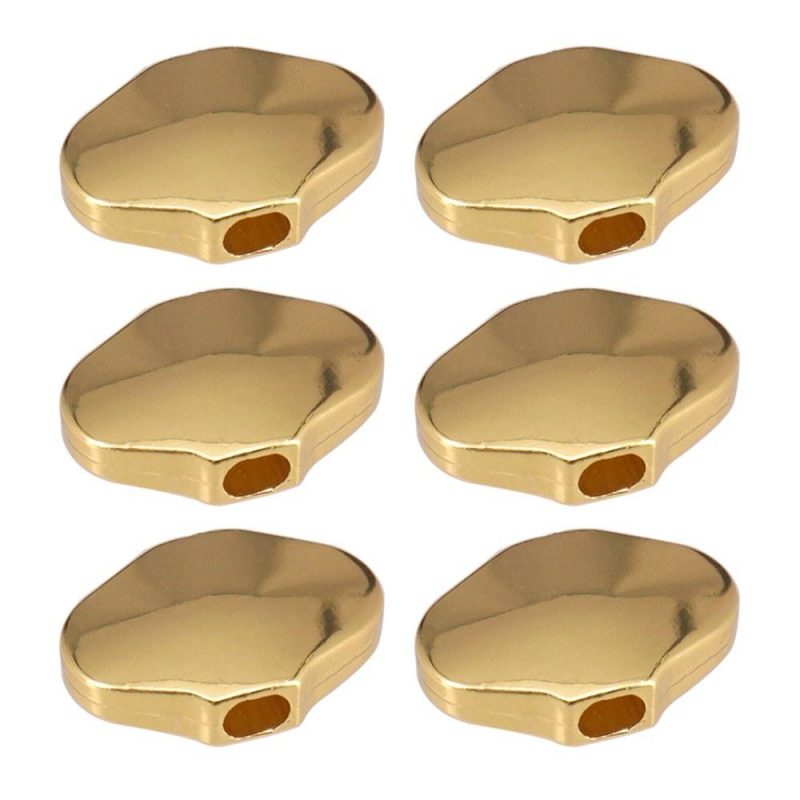 Strings and Accessories |   6pcs Zinc Alloy Guitar Tuning Peg Knobs Keys Tuners Machine Heads Knobs Gold Musical Instruments Gold