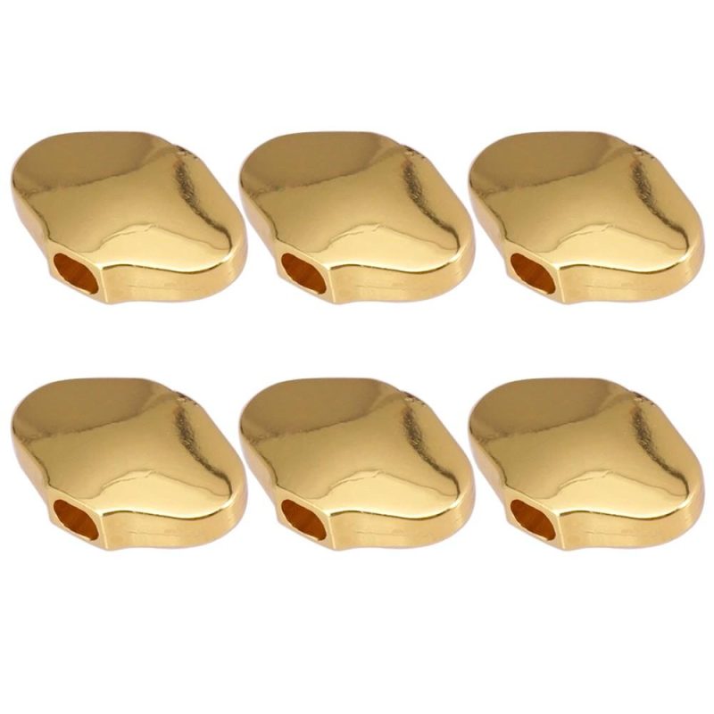 Strings and Accessories |   6pcs Zinc Alloy Guitar Tuning Peg Knobs Keys Tuners Machine Heads Knobs Gold Musical Instruments Gold