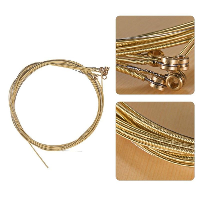 Strings and Accessories |   Acoustic Folk Guitar Strings Set Musical Instruments Strings & Accessories