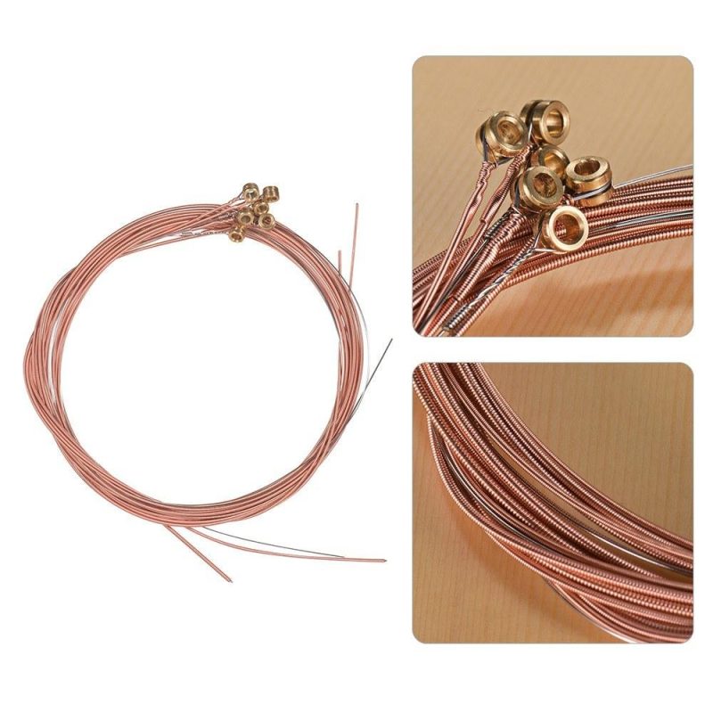 Strings and Accessories |   Acoustic Folk Guitar Strings Set Musical Instruments Strings & Accessories