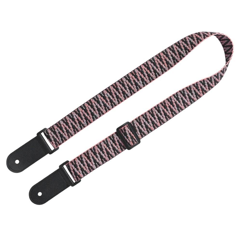 Strings and Accessories |   Adjustable Ukulele Strap Soft Polyester Woven Printing Pattern Shoulder Belt with Hanging Rope for Ukulele Musical Instruments Strings & Accessories