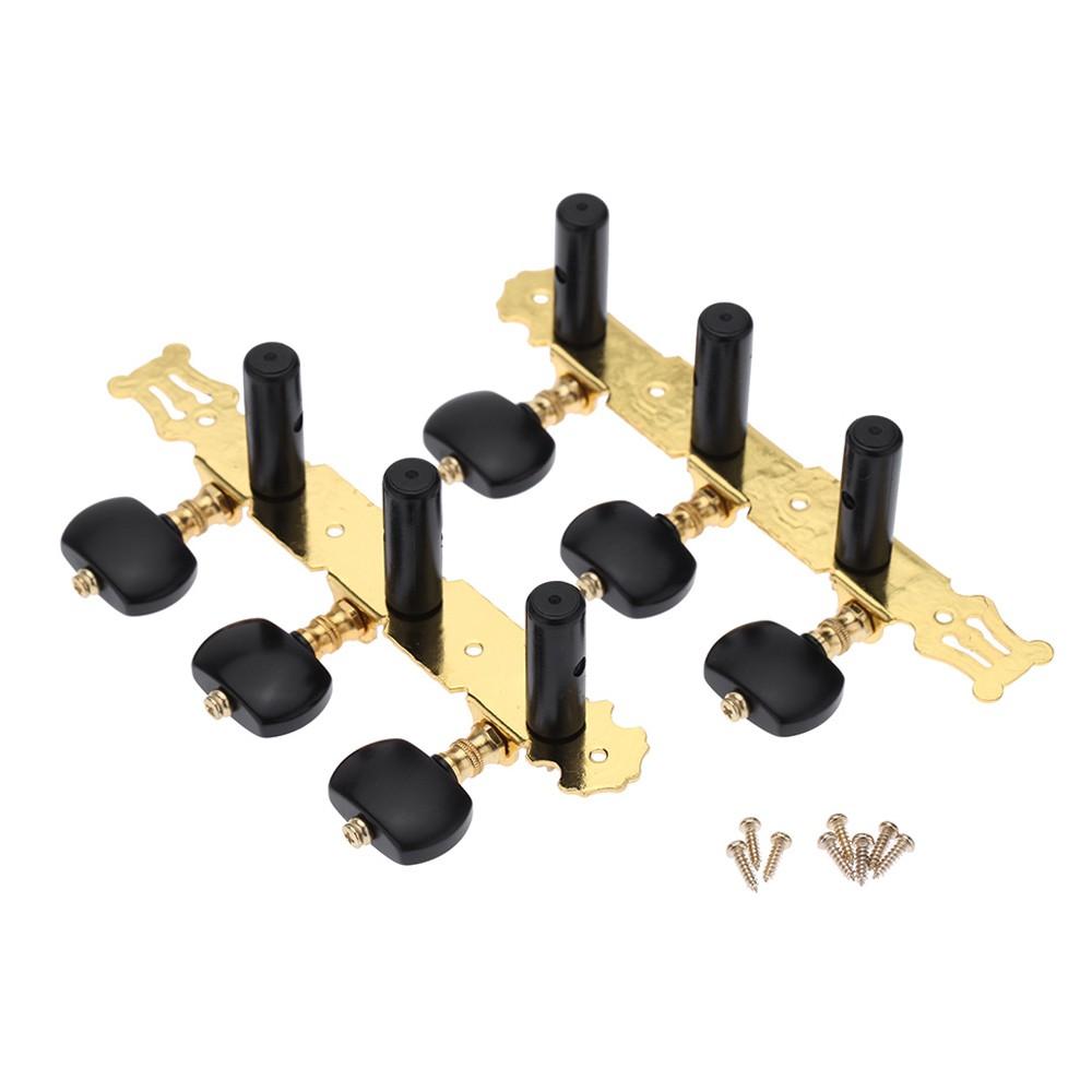 Strings and Accessories |   AO-020HV3P 1Pair(Left + right) Classical Guitar Tuning Key Black Musical Instruments Black