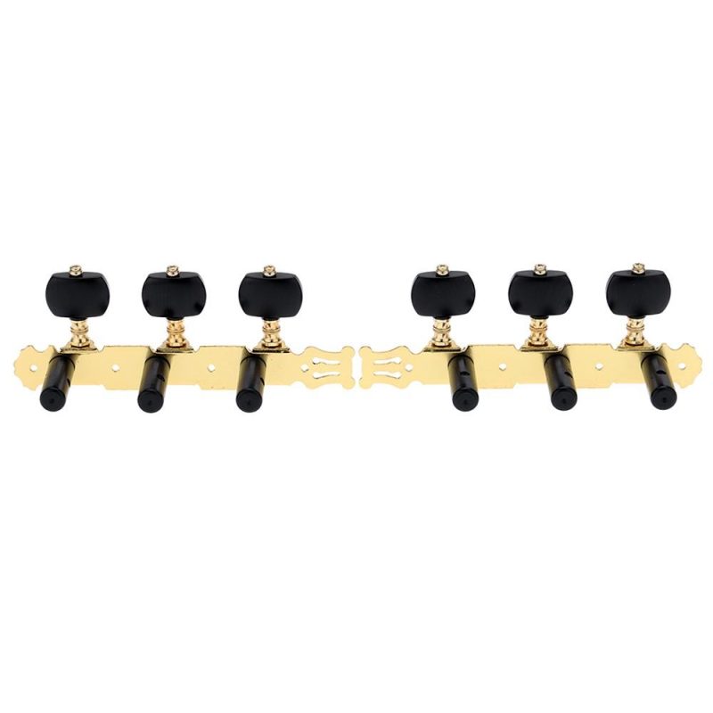 Strings and Accessories |   AO-020HV3P 1Pair(Left + right) Classical Guitar Tuning Key Black Musical Instruments Black